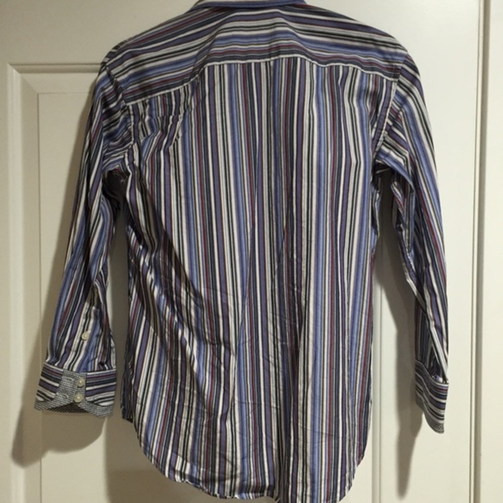 Thomas Dean Boys Dress Shirt. Size 10/12 M - Picture 2 of 4